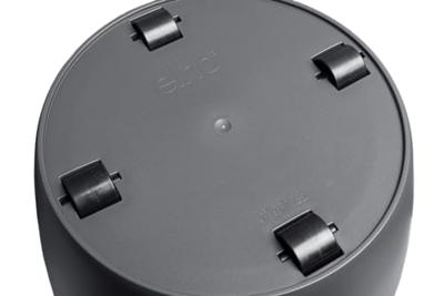 Elho brussels round wheels 35 antraciet