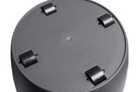 Elho brussels round wheels 35 antraciet - thumbnail