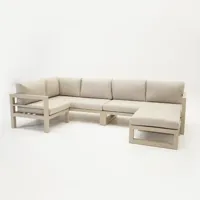 Grosso hoekbank 4 delig antraciet - thumbnail