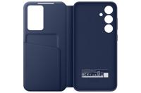Custodia Smart View per Galaxy S24 FE con porta carte, blu - thumbnail