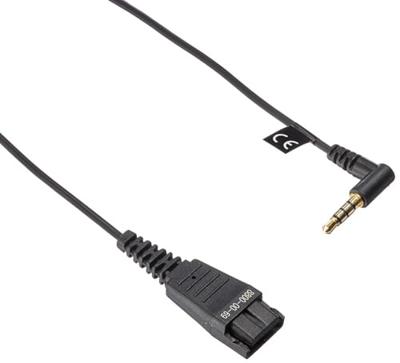 Jabra 8800-00-69 Telefoonheadset kabel Zwart