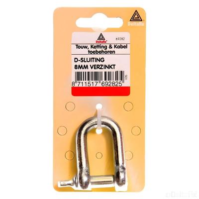 D-sluiting 8mm Deltafix - Deltafix