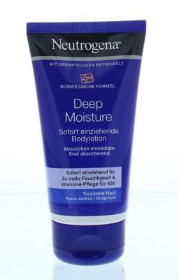 Neutrogena Neutrogena Deep Moisture sofort einziehende Bodylotion Reisegröße 75ml