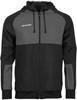 Stanno 403001 Centro Hooded Micro Jacket - Black-Anthracite - S - thumbnail
