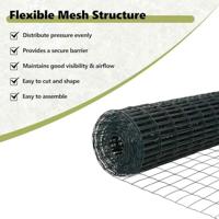 VidaXL Euro hek groen 1 x 10 m pvc-gecoat ijzer - thumbnail