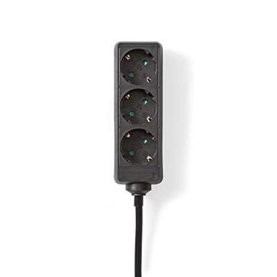 Nedis EXSO350F1WT Stekkerdoos Beschermend Contact 3-weg 5,0 M Wit
