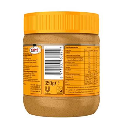 Calve pindakaas stukjes noot (12x 350gr)