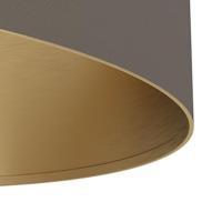 Stars of Light 2-lichts hanglampSantandria goud met bruine kap - 390336 - thumbnail