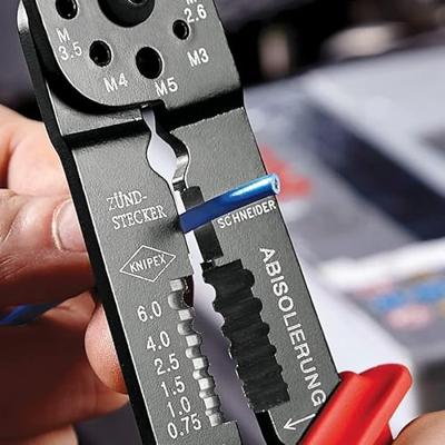 Knipex Krimptang gebruineerd met meer-componentengrepen 230 mm - 9721215B