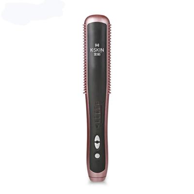 K-SKIN KD388A elektrische keramische stijltang kammen PTC verwarming haarverzorging styling kam auto Massager rechttrekken Lrons