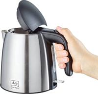 Melitta Waterkoker Prime Aqua Mini RVS/Zwart 1L 2200W - thumbnail