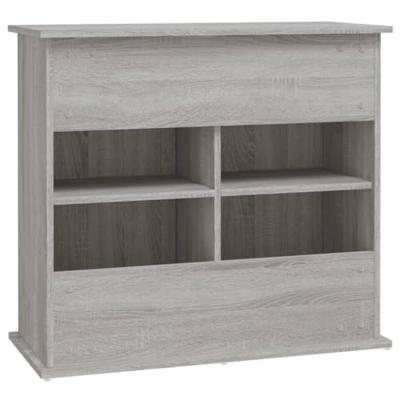 Aquariumstandaard 81x36x73 cm bewerkt hout grijs sonoma eiken