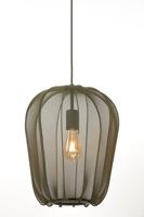 Light & Living Hanglamp 'Plumeria' 34cm, kleur Donkergroen - thumbnail