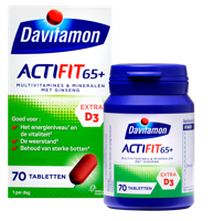 Davitamon Actifit 65 Plus Ginseng Tabletten - thumbnail
