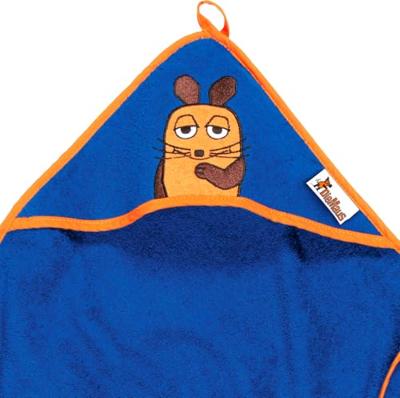 Playshoes badcape muis marine Maat