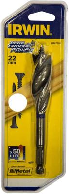Irwin speedboor 22x152mm Blue Groove Power Irwin speedboor 22x152mm Blue Groove Power