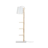 its about RoMi Vloerlamp 'Cambridge' met plankjes, kleur Wit - thumbnail