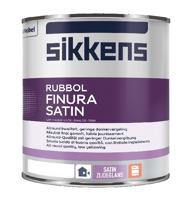 sikkens rubbol finura satin wit 1 ltr - thumbnail