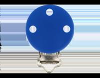 Siliconen speenklem Blauw - thumbnail