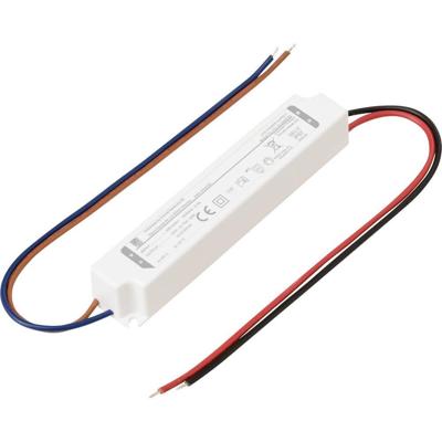 TRU COMPONENTS TC-YCL15-2400750 LED-transformator IP67 Constante spanning 18 W 0.75 A 22.8 - 25.2 V/DC 1 stuk(s)