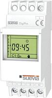 Suevia SU172012 Schakelklok voor DIN-rails DigiPro Dagprogramma, Weekprogramma, Vakantieprogramma, Impulsprogramma - thumbnail