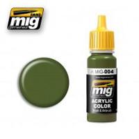 MIG Acrylic RAL 6011 B Resedagrun 17ml - thumbnail