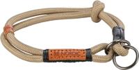 TRIXIE BE NORDIC HALSBAND HOND HALF-SLIP ZAND / ZWART 30X0,6 CM - thumbnail