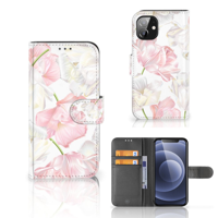 Apple iPhone 12 Mini Hoesje Lovely Flowers - thumbnail