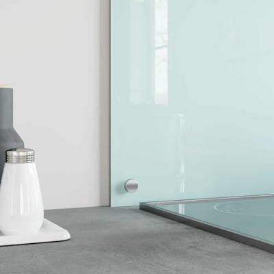 VidaXL Spatscherm keuken 80x40 cm gehard glas wit