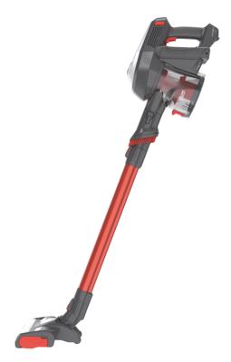 HOOVER HF122AH Steelstofzuiger - 22 V - 40 min - 0,9 L - Rood / Grijs