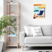 CreArt 24x30 cm Ontspan op het strand, Volwassene, Schilderen op nummer, 23897, Ravensburger - thumbnail