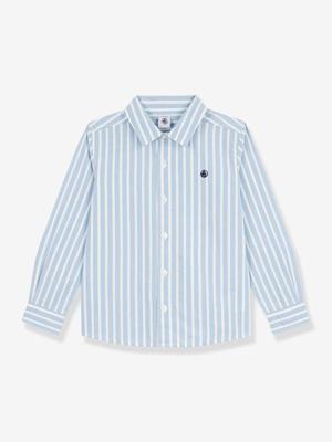 Kinderhemd PETIT BATEAU hemelsblauw