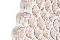 Wanddecoratie DKD Home Decor Verouderde afwerking Natuurlijk 120 x 3 x 120 cm Wit Indiaas - thumbnail