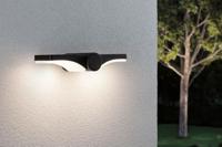 Paulmann Pekana 94766 LED-buitenlamp (wand) LED 12 W Antraciet - thumbnail