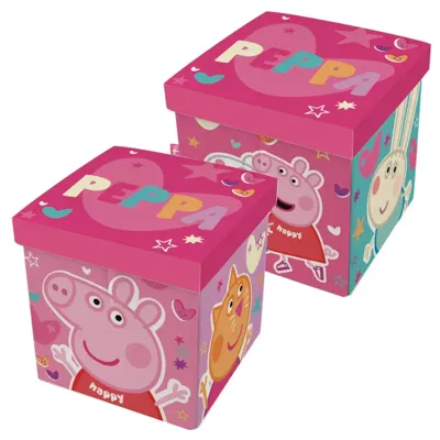 Peppa Pig Happy opbergbox 30 x 30 x 30 cm