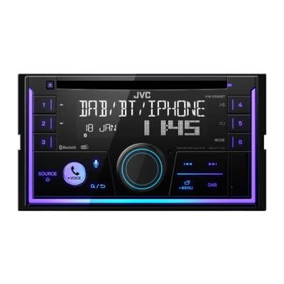 JVC KW-DB95BT Autoradio dubbel DIN Aansluiting voor stuurbediening, Aansluiting voor achteruitrijcamera, DAB+ tuner JVC KW-DB95BT Autoradio dubbel DIN Aansluiting voor stuurbediening, Aansluiting voor achteruitrijcamera, DAB+ tuner
