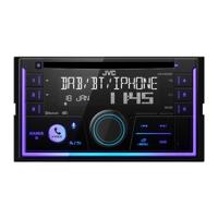 JVC KW-DB95BT Autoradio dubbel DIN Aansluiting voor stuurbediening, Aansluiting voor achteruitrijcamera, DAB+ tuner - thumbnail