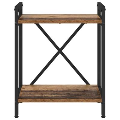 Boekenkast Oud hout 40 x 30 x 48.5 cm Bewerkt hout Boekenkast Oud hout 40 x 30 x 48.5 cm Bewerkt hout