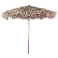 VidaXL Parasol van bamboe met dak van bananenbladeren 270 cm - thumbnail