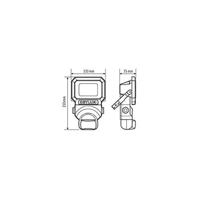 ESYLUX AFL SUN LED10W 3K ws EL10810022 LED-buitenschijnwerper 9 W Lichtkleur (naam): Wit ESYLUX AFL SUN LED10W 3K ws EL10810022 LED-buitenschijnwerper 9 W Lichtkleur (naam): Wit