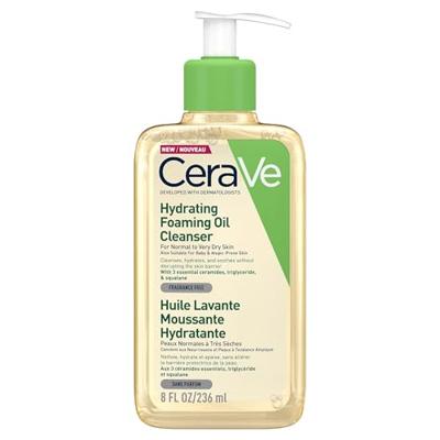 CeraVe Hydraterende Schuimende Reinigingsolie Normale tot Zeer Droge Huid 236ml