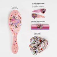 Kapper Set voor kinderen Disney Princess 14 x 18,5 x 4 cm 5 Onderdelen - thumbnail