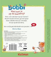 Uitgeverij Kluitman Bobbi geluidenboek - wat hoor je op de boerderij? - thumbnail