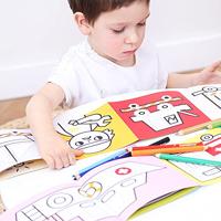 Banana Panda - kleurboekje klaar om werkvoertuigen te tekenen - thumbnail