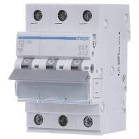 Hager MCN310 MCN310 Zekeringautomaat 3-fasig 10 A 230 V, 400 V