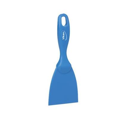 Handschraper vikan recht 75x210mm blauw Handschraper vikan recht 75x210mm blauw