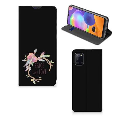 Samsung Galaxy A31 Magnet Case Boho Text Samsung Galaxy A31 Magnet Case Boho Text