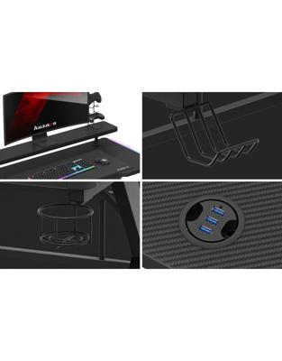 GAMING DESK HUZARO HERO 5.0 RGB
