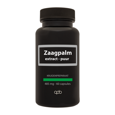 APB Holland Zaagpalm extract puur 485mg 60 Capsules