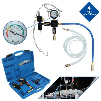 Brilliant Tools BT521100 Koelsysteem vul- en ontluchtingsapparaat, 4-delig